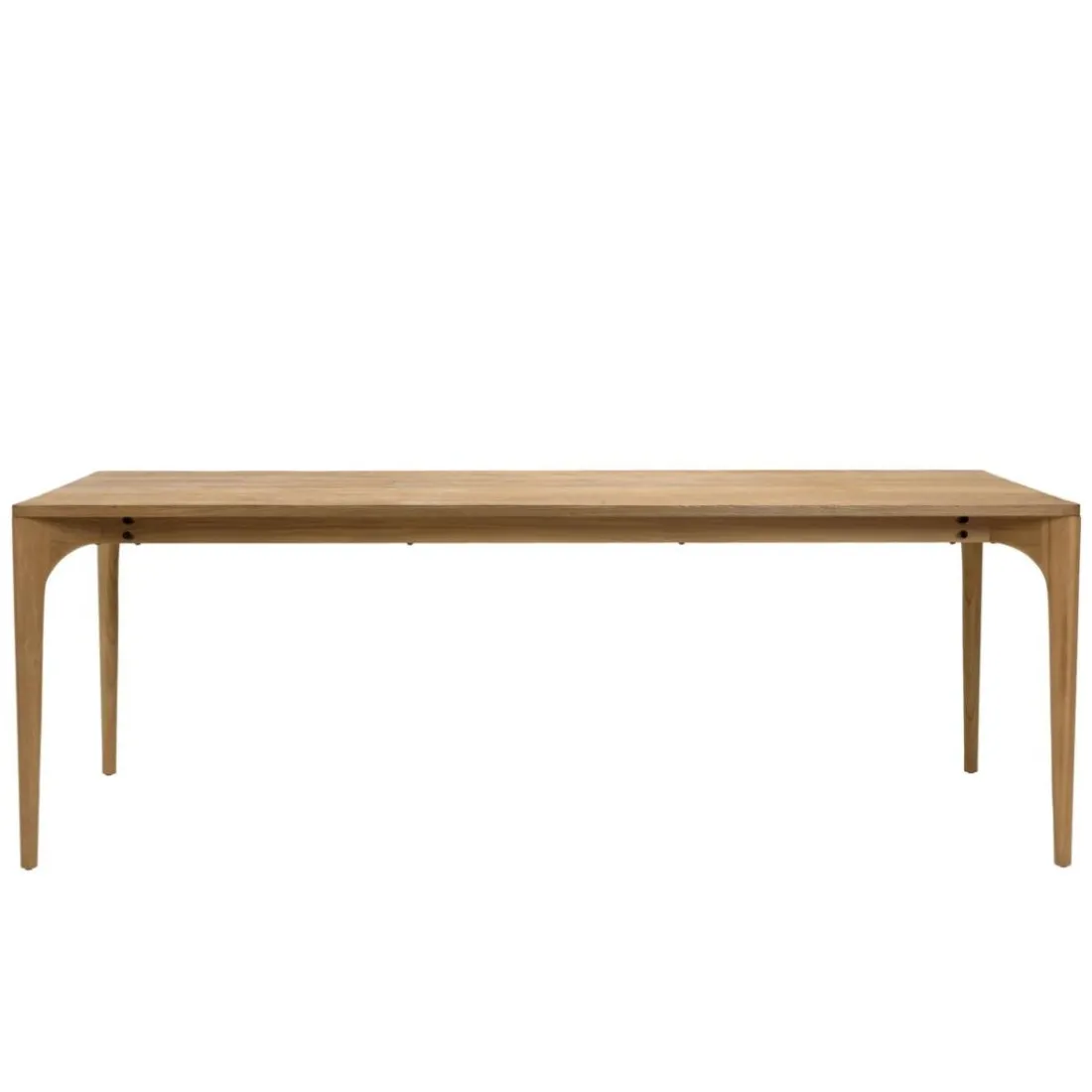 Table à manger rectangulaire en teck recyclé MAXENCE