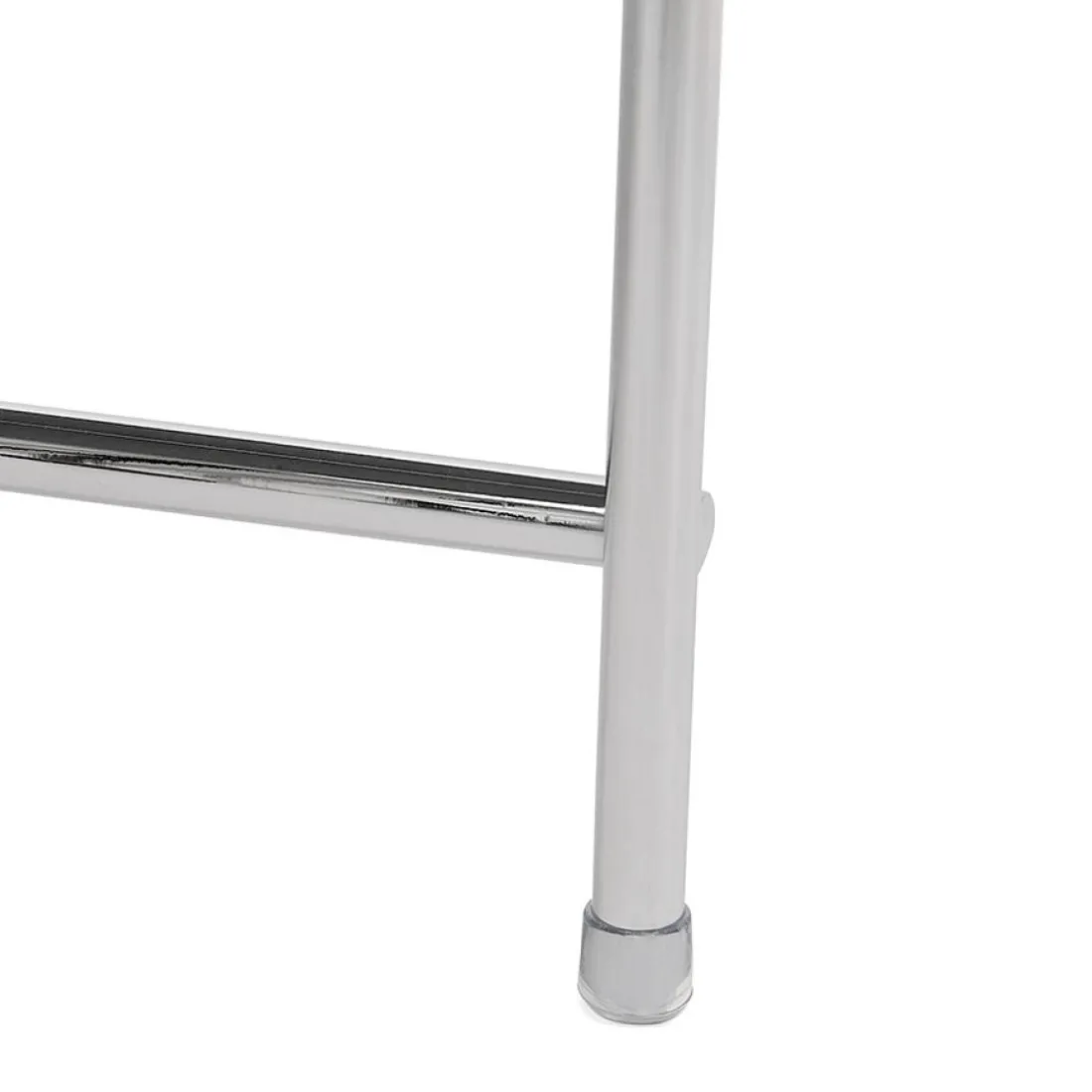 Table basse de salon 'KOLOS BIG' couleur chrome