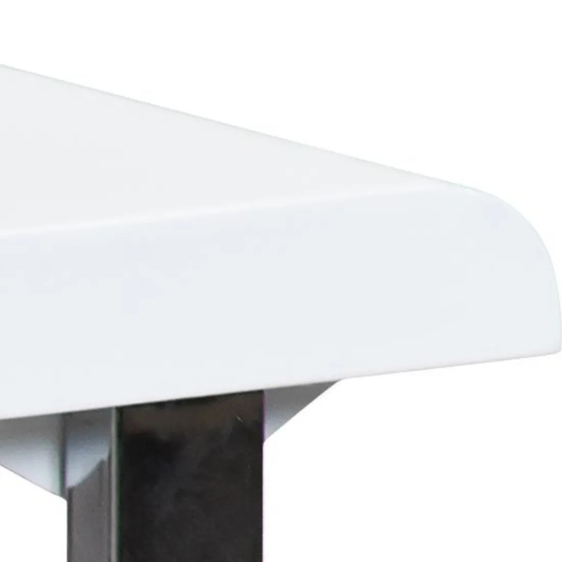 Table Bureau 2 tiroirs blanc HENRY