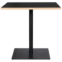 Table carrée 'FUSION SQUARE' noire