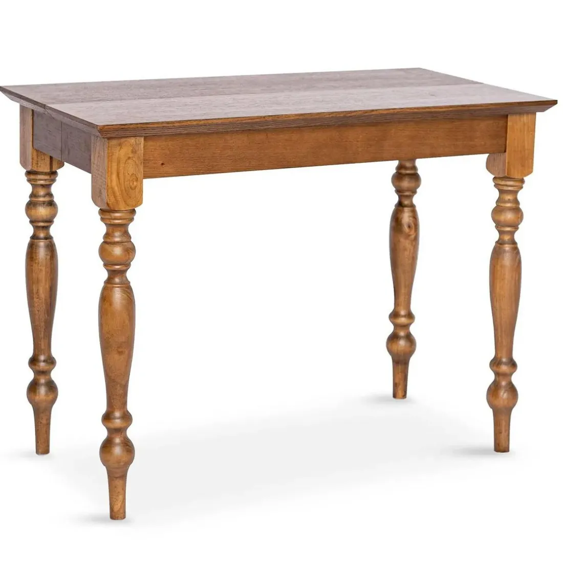 Table console extensible 250cm ELEGANCY Bois Noisette