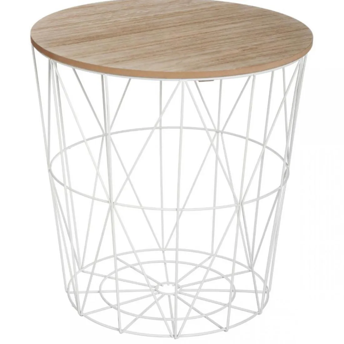 Table d'Appoint Blanc MIKU