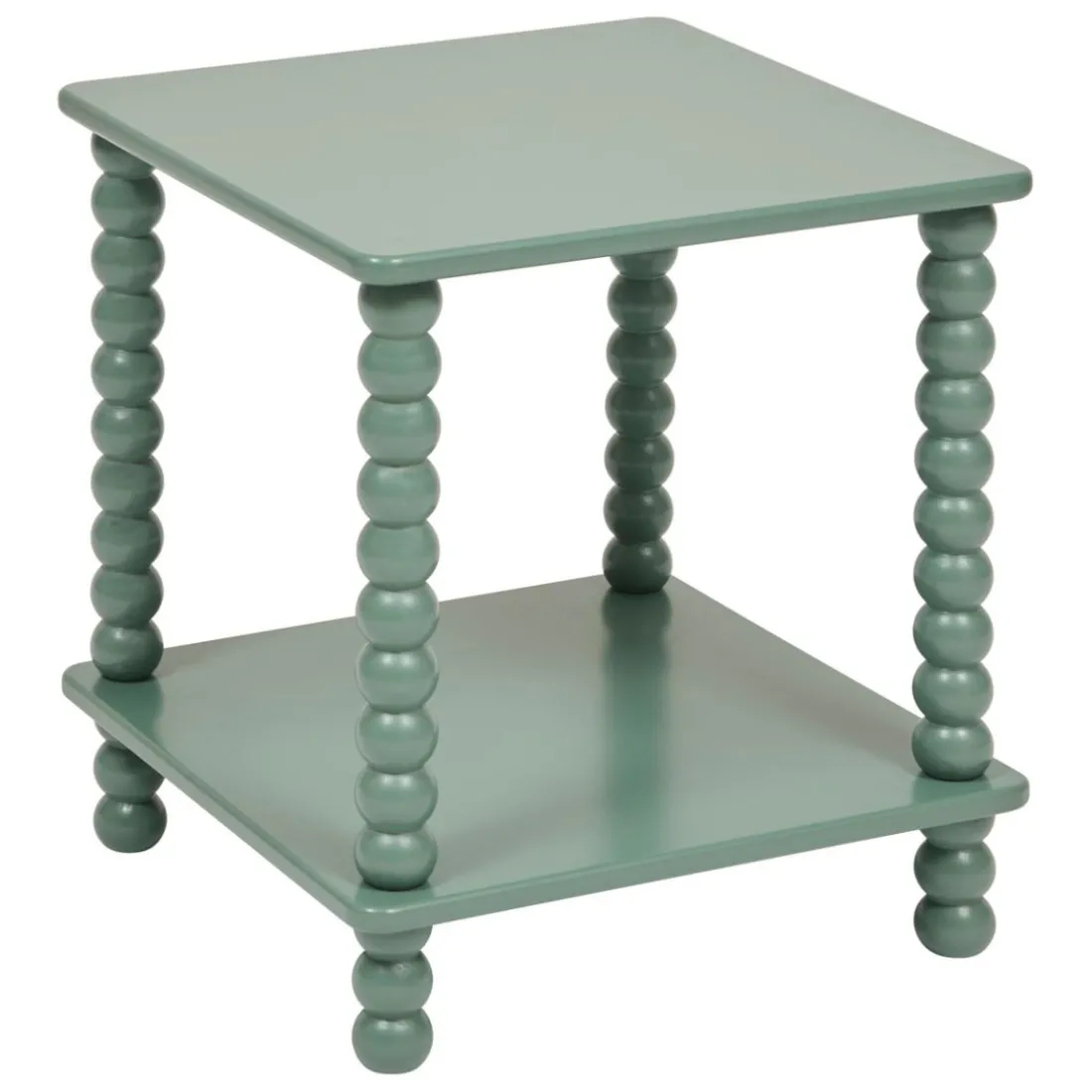 Table d'appoint Chamlo vert olive