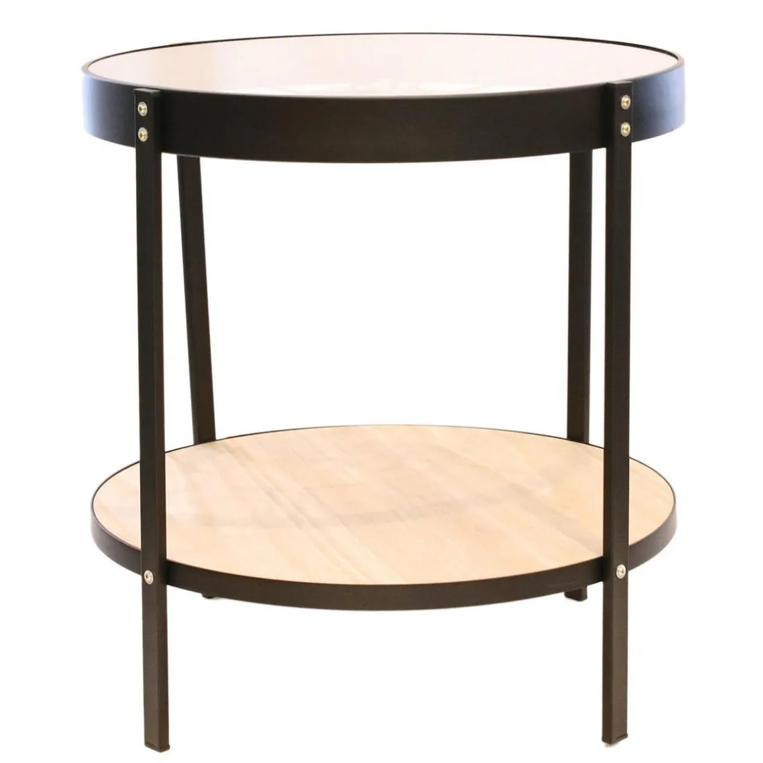 Table D’Appoint Horloge 50.5x50.5x49cm