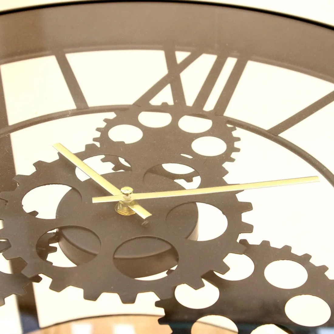 Table D’Appoint Horloge 50.5x50.5x49cm