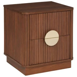 Table de chevet Wany marron