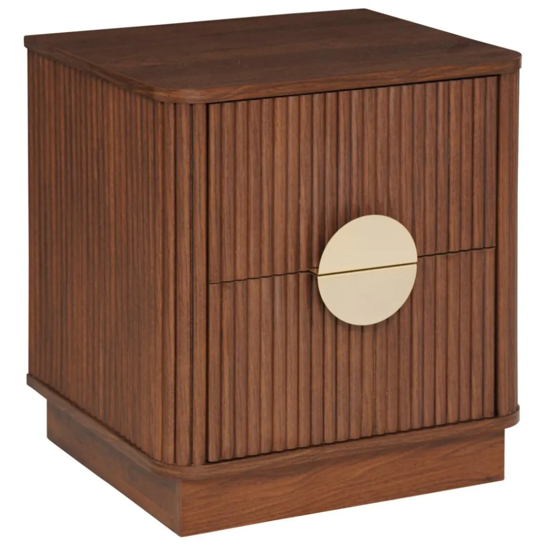 Table de chevet Wany marron