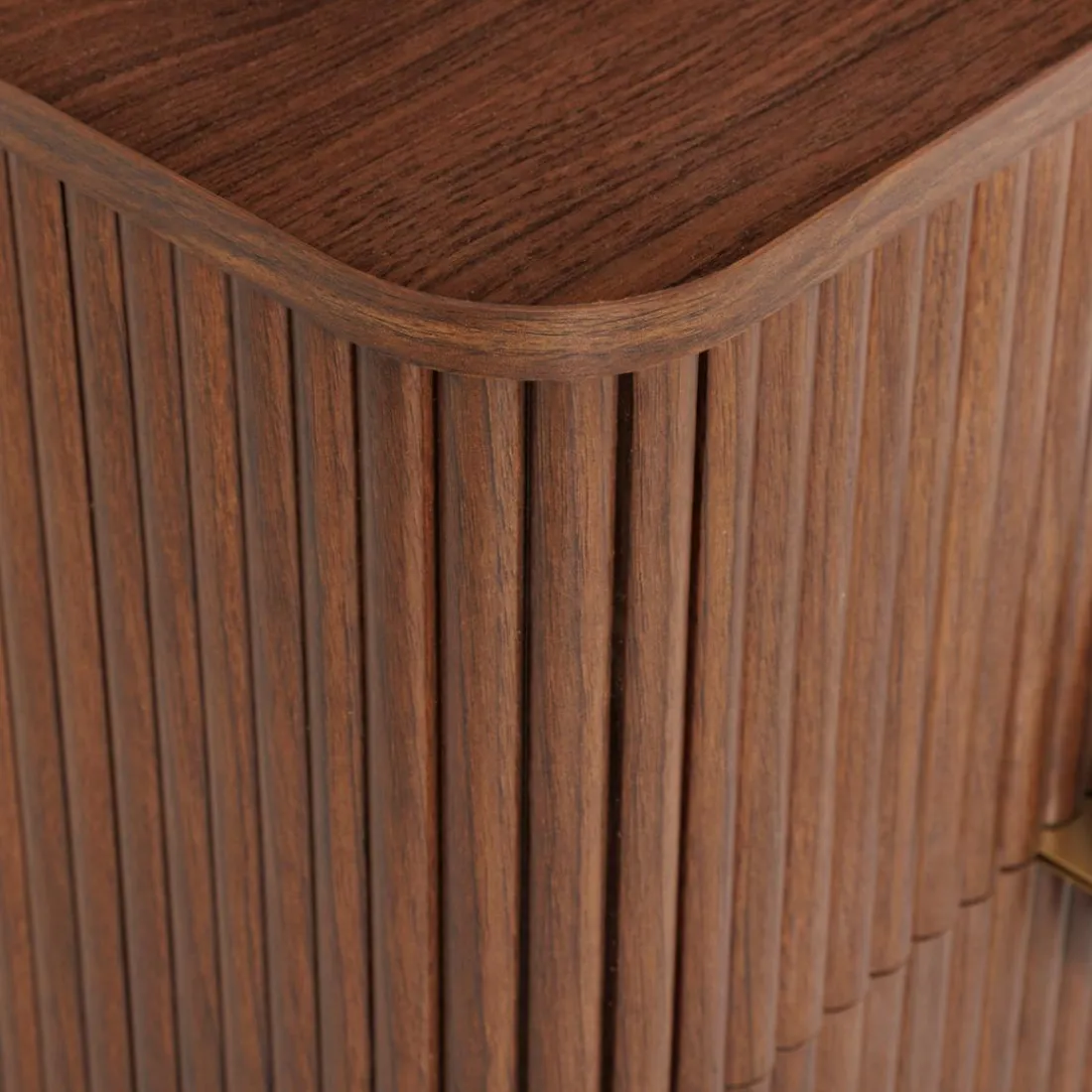 Table de chevet Wany marron