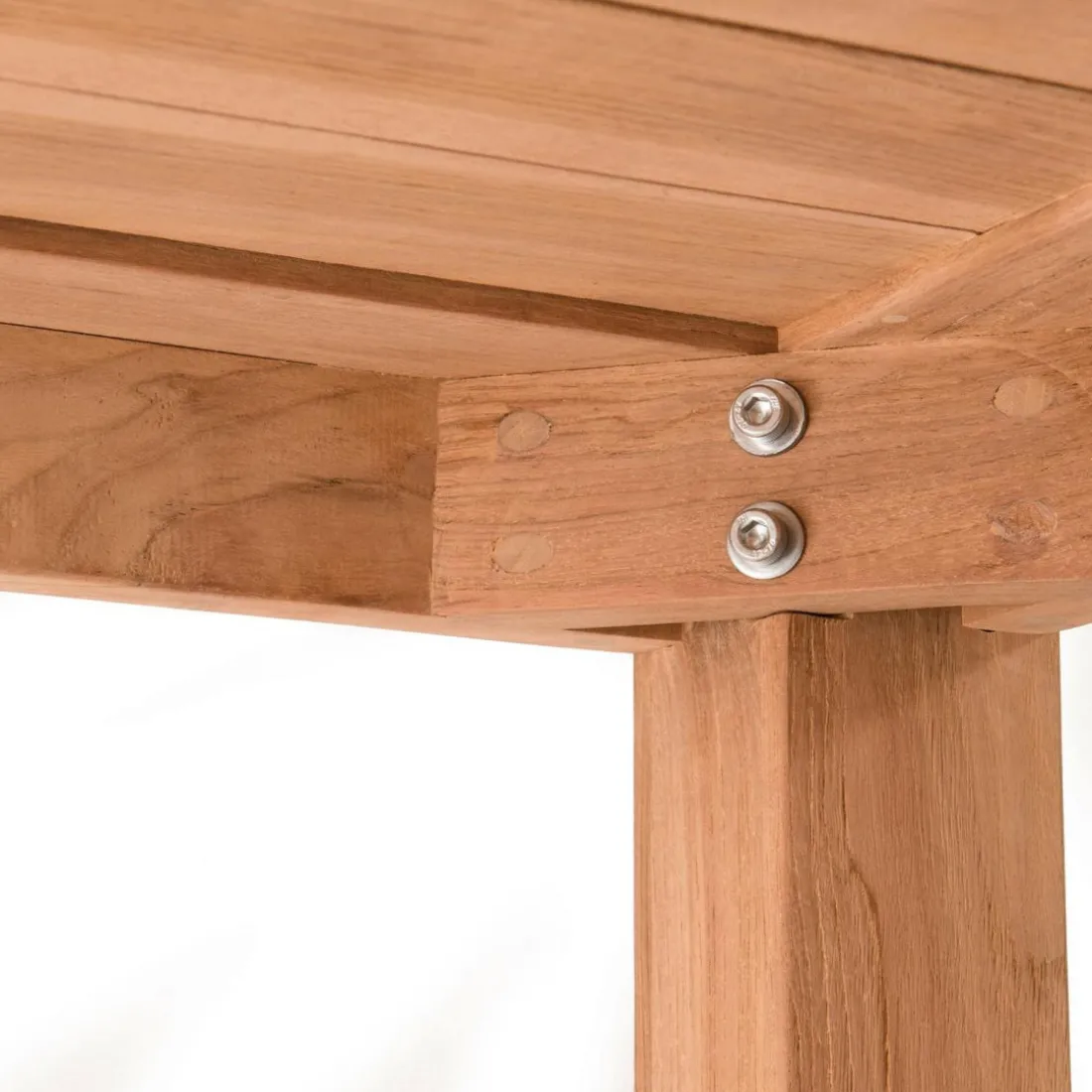 Table de jardin 6/8 personnes - VIESTE 220 x 100 cm en bois Teck