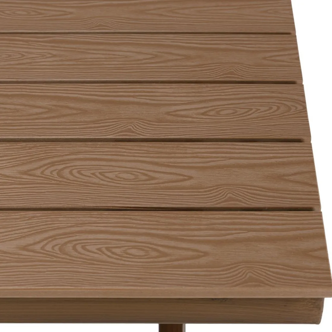 Table de jardin rectangulaire 4 personnes 140x80cm VIANNEY