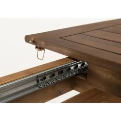 Table de jardin VICTOIRE 8/10 personnes - extensible 180/240x100 cm en bois Acacia