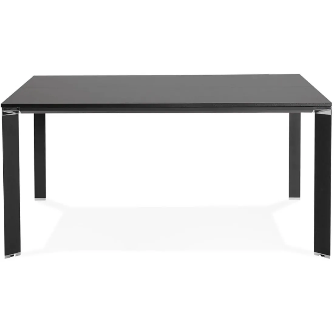 Table de réunion ou bureau bench noir