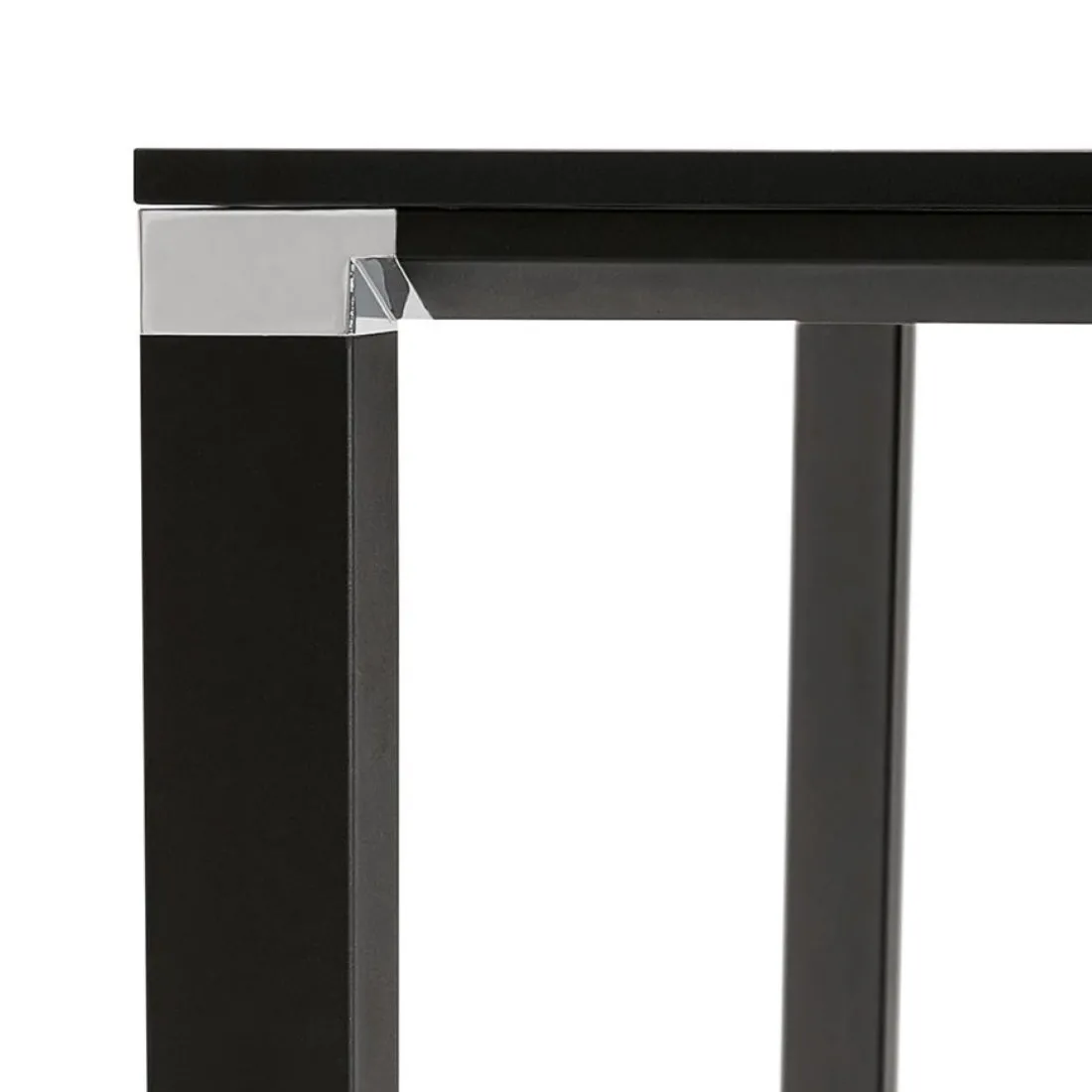 Table de réunion ou bureau bench noir