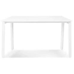 Table de réunion ou bureau bench blanc 'AMADEUS SQUARE'