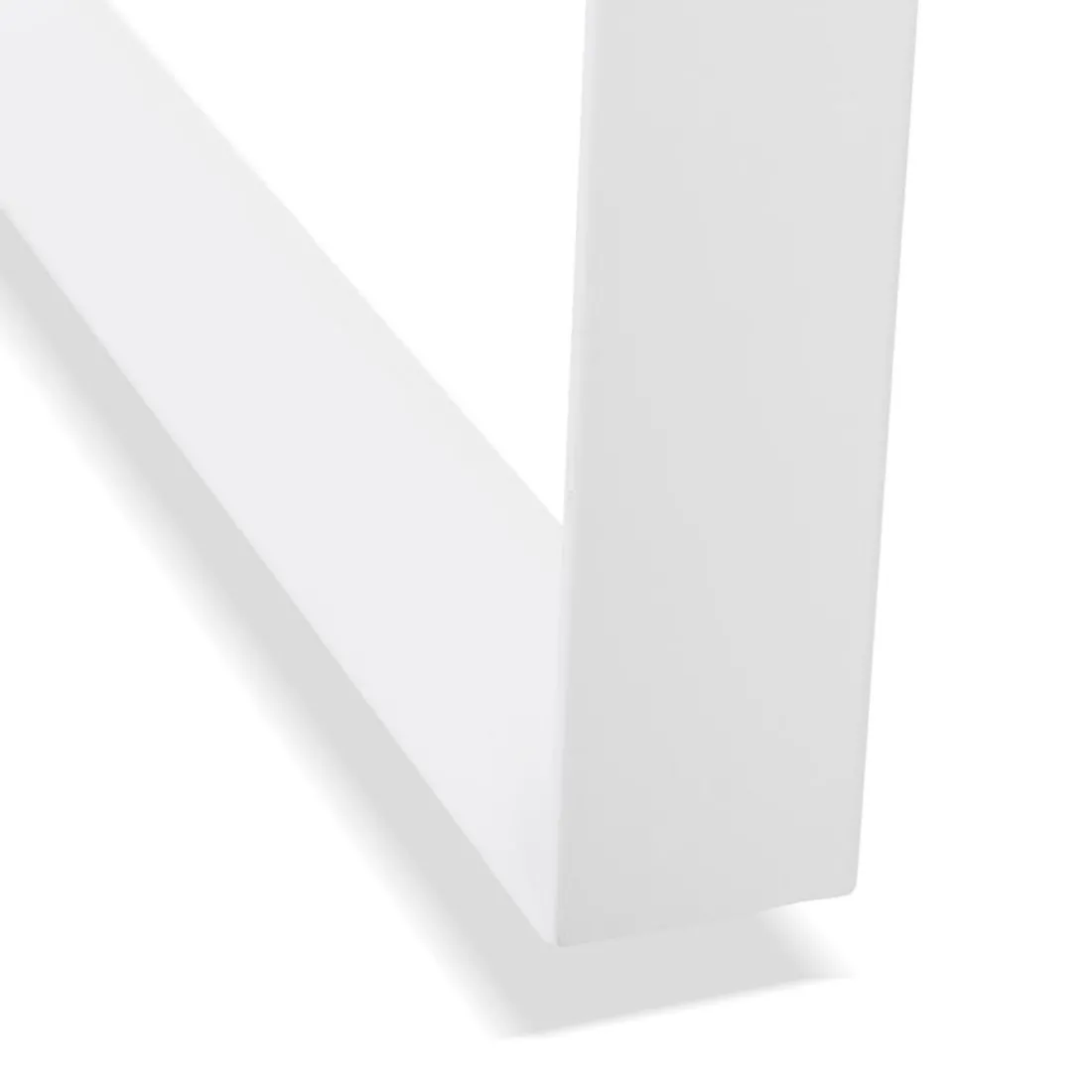 Table de réunion ou bureau bench blanc