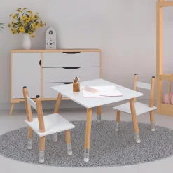 Table Et 2 Chaises Crayon