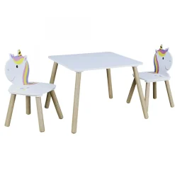 Table Et 2 Chaises Licorne Lily