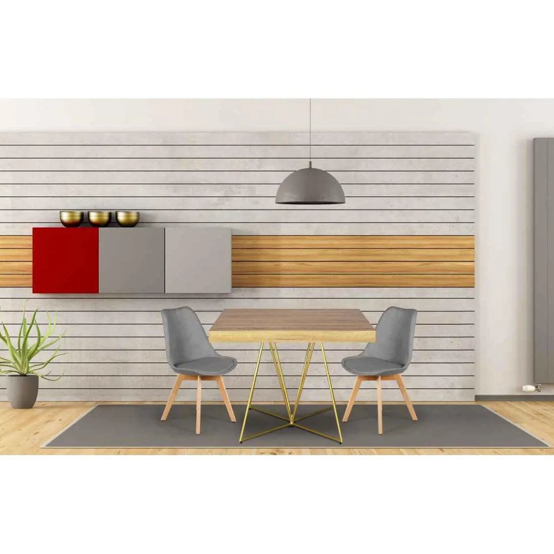 Table Extensible NEILA Chêne Clair