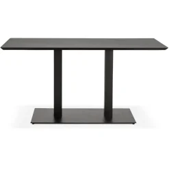 Table ou bureau design 'ZUMBA' noir