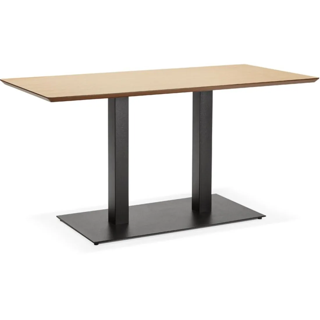 Table ou bureau design 'ZUMBA' en bois finition naturelle