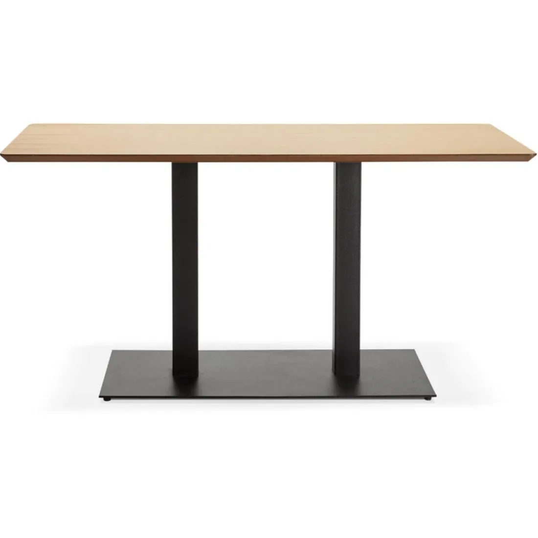 Table ou bureau design 'ZUMBA' en bois finition naturelle