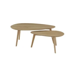 Tables Basses Gigognes Effet Naturel BLOOM