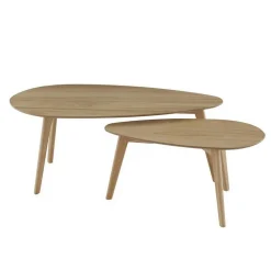 Tables Basses Gigognes Effet Naturel BLOOM