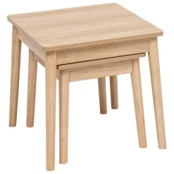 Tables gigognes Abana bois clair
