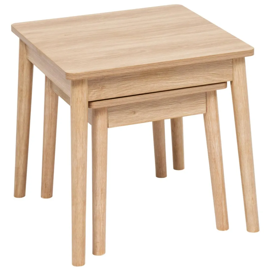 Tables gigognes Abana bois clair