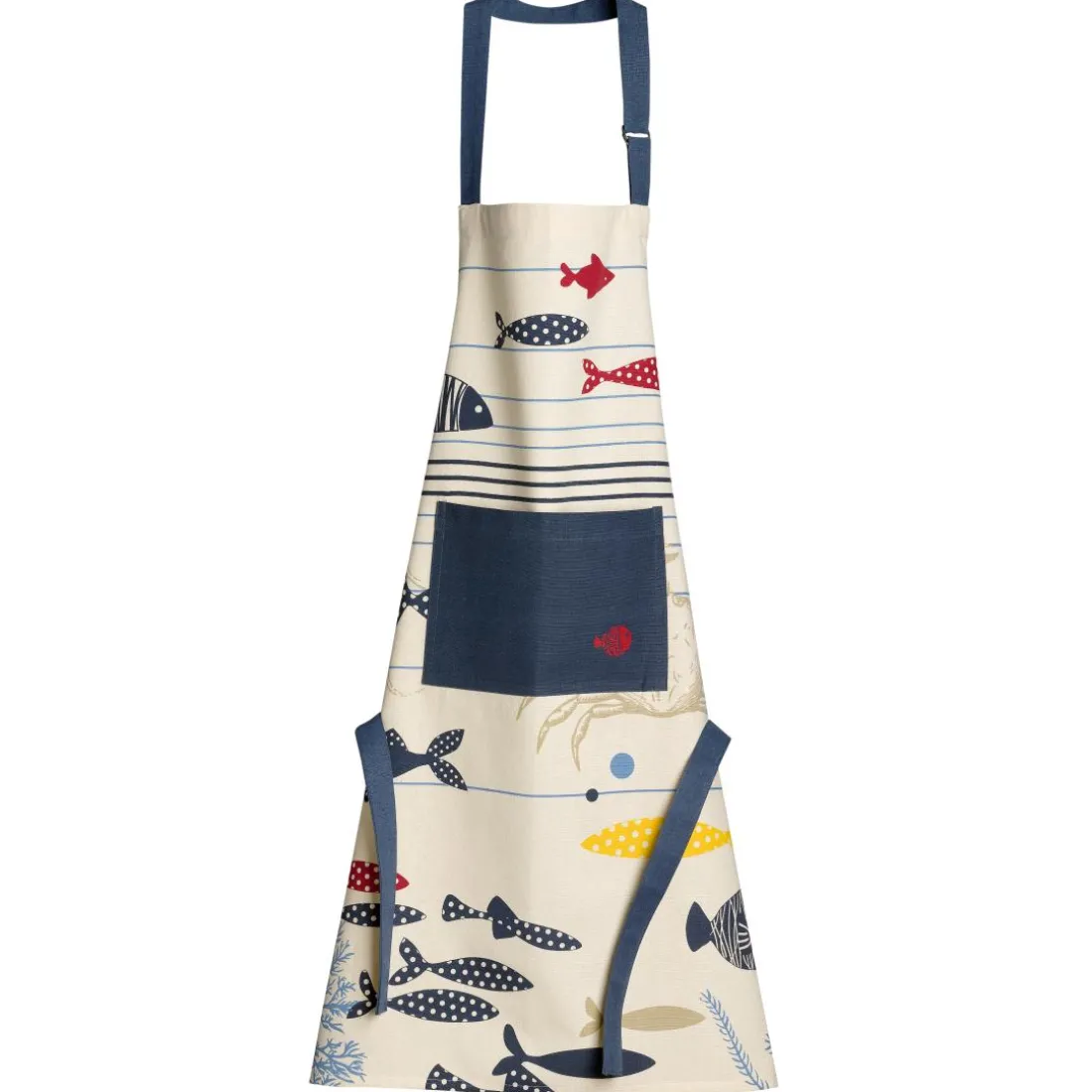 Tablier de cuisine adulte Océan Ecru 72 x 85