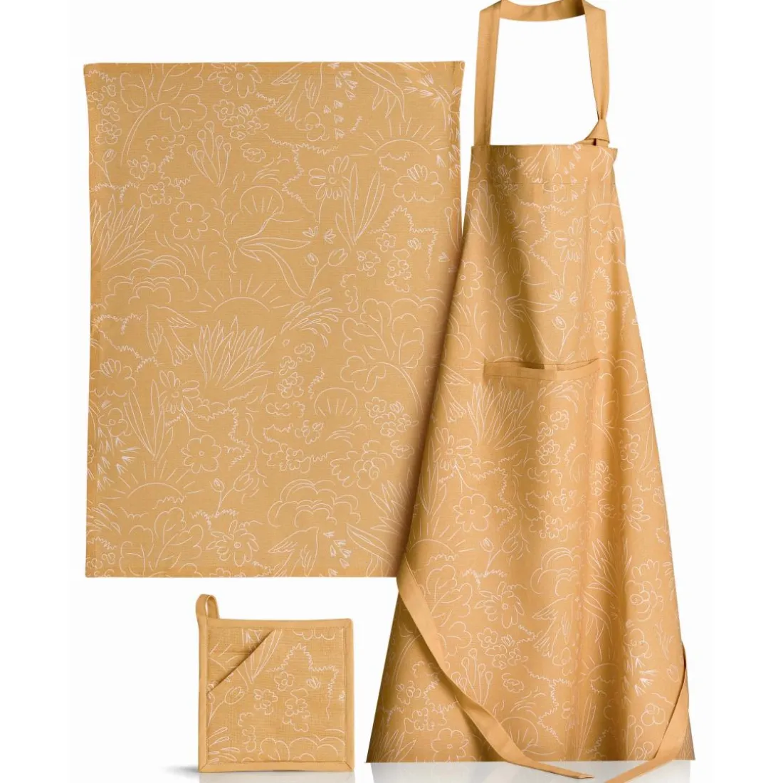 Tablier de cuisine Bio Freedom Bambou 72 x 85