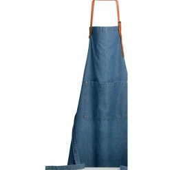 Tablier de cuisine Dinem Bleu denim 70 x 90