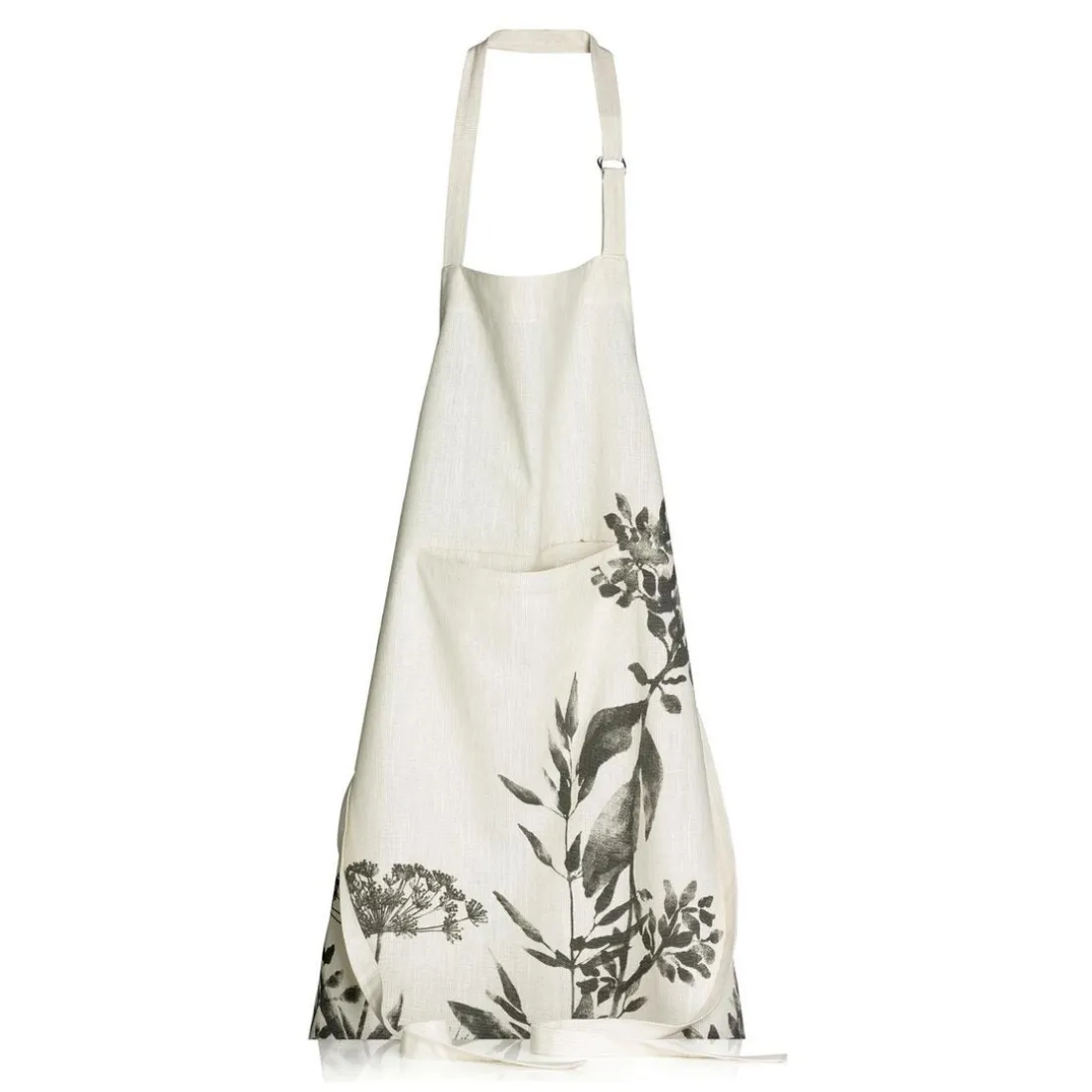 Tablier de cuisine Fleuri Isam Ombre 80 x 85