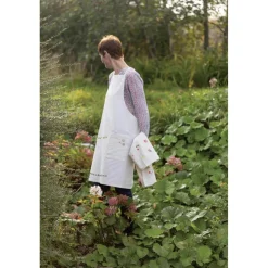 Tablier de cuisine Gardenia recyclé Ecru
