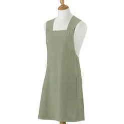 Tablier de cuisine japonais recyclé Haru Matcha 78 x 100