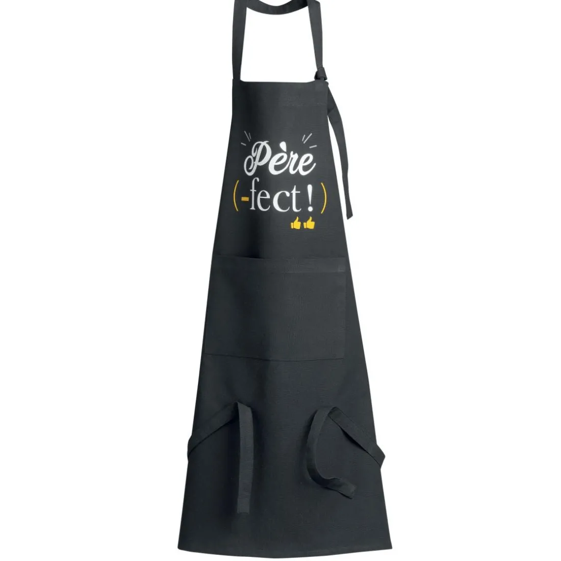 Tablier de cuisine Père-fect recyclé Noir 72 x 90