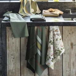 Tablier de cuisine recyclé Ada Matcha 72 x 85