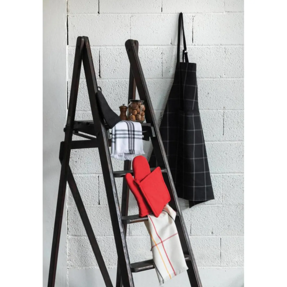 Tablier de cuisine recycle Doha Noir
