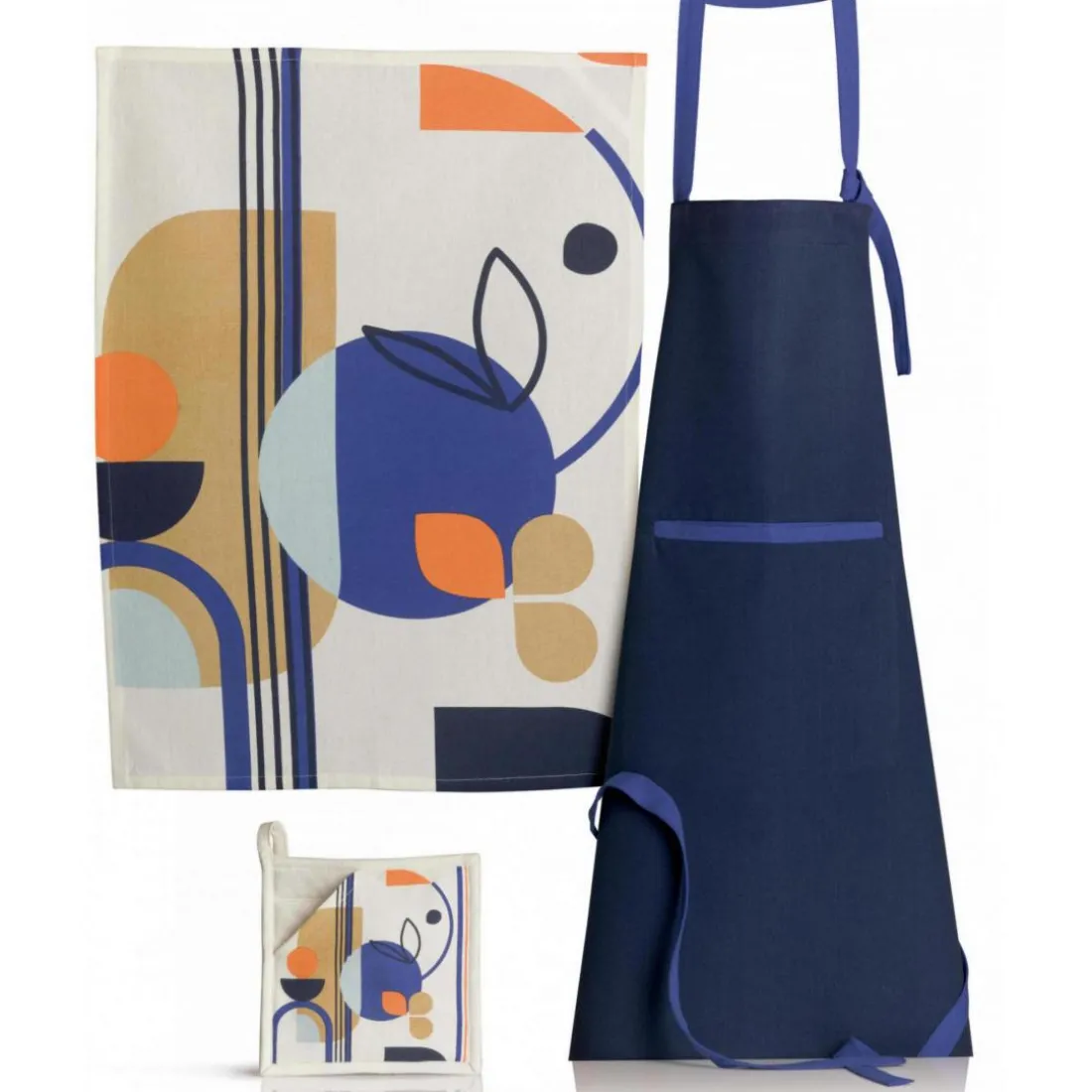 Tablier de cuisine Titouan Bleu 72 x 85