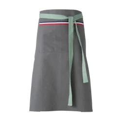 Tablier jupette en coton, Bistronome Ardoise, Coucke