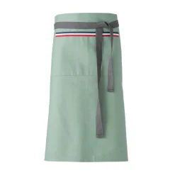 Tablier jupette en coton, Bistronome Lichen, Coucke