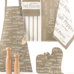 Tablier SEL ET POIVRE - Beige ficelle