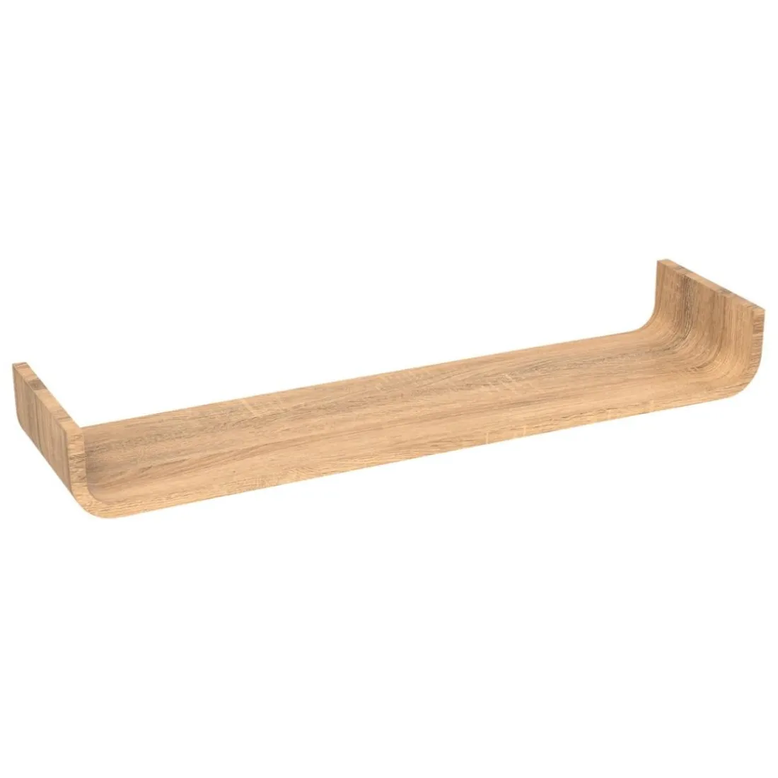 Étagère courbée beige