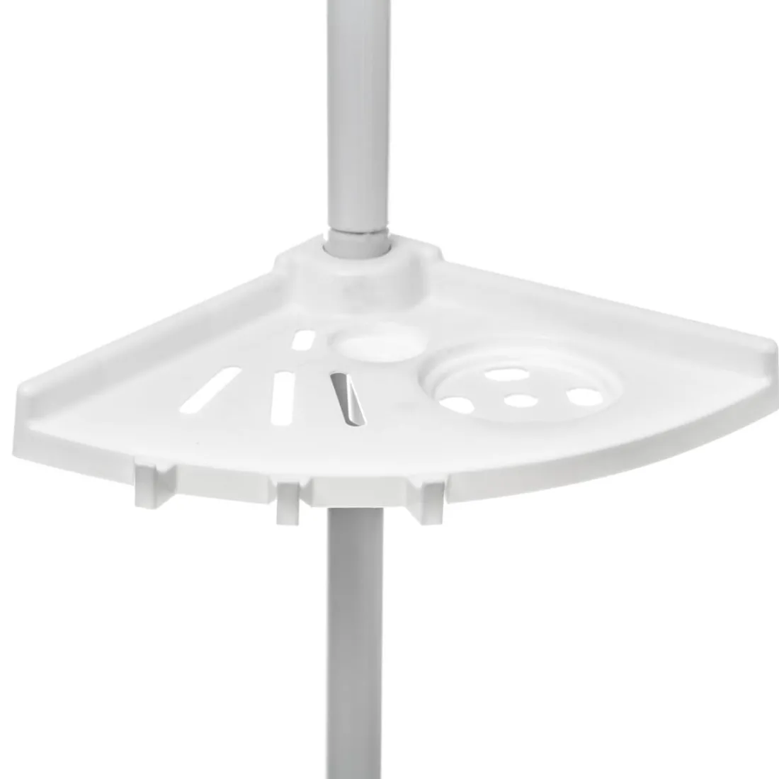 Étagère douche télescopique plastique