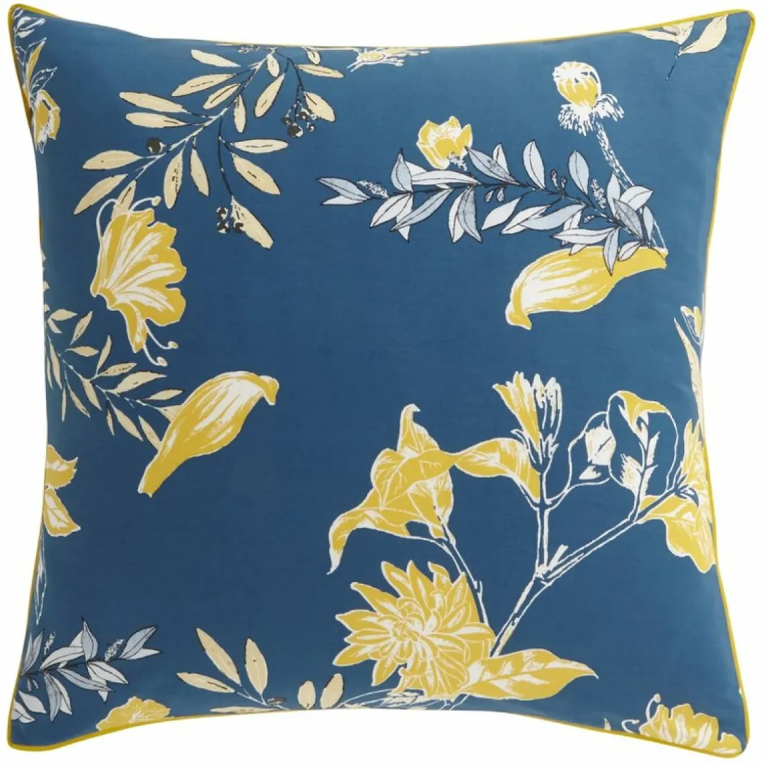Taie d'oreiller coton ADÉLIE - bleu
