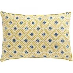 Taie d'oreiller coton ADÉLIE - bleu