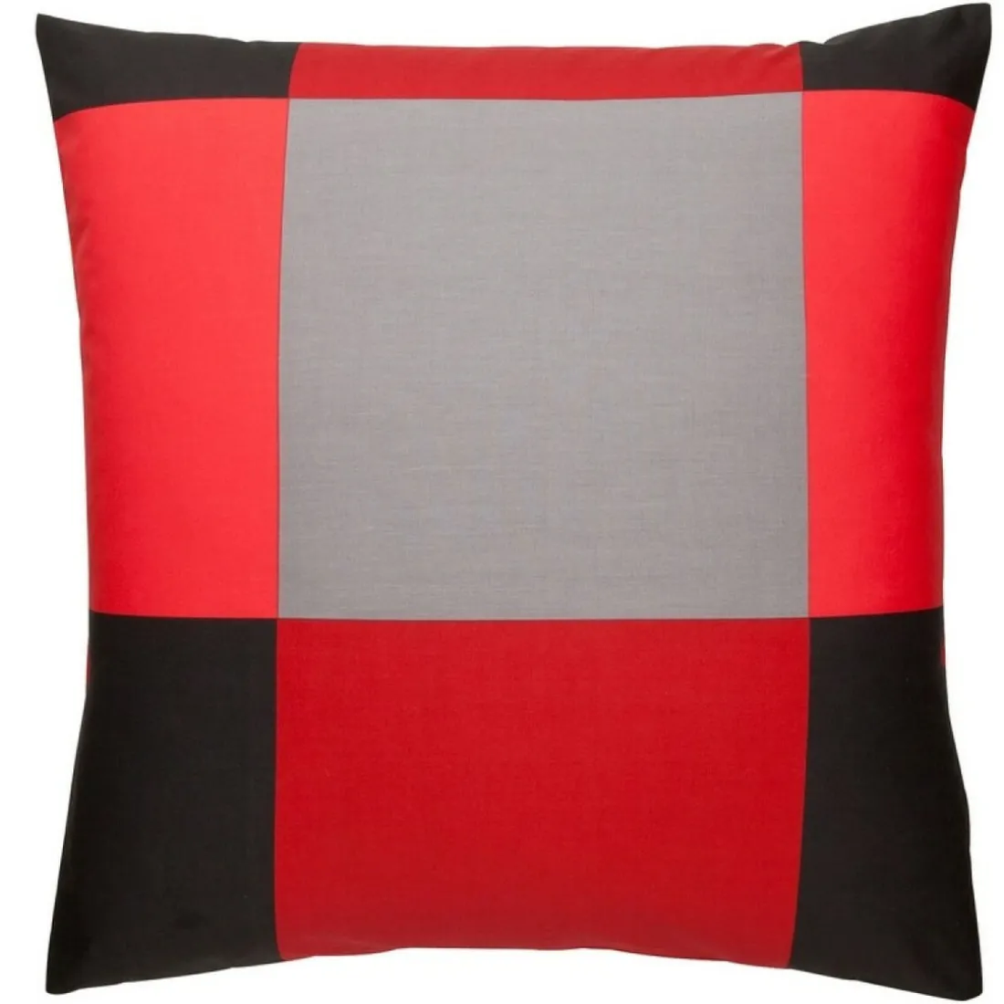 Taie d'oreiller coton KUBIKAL - Rouge