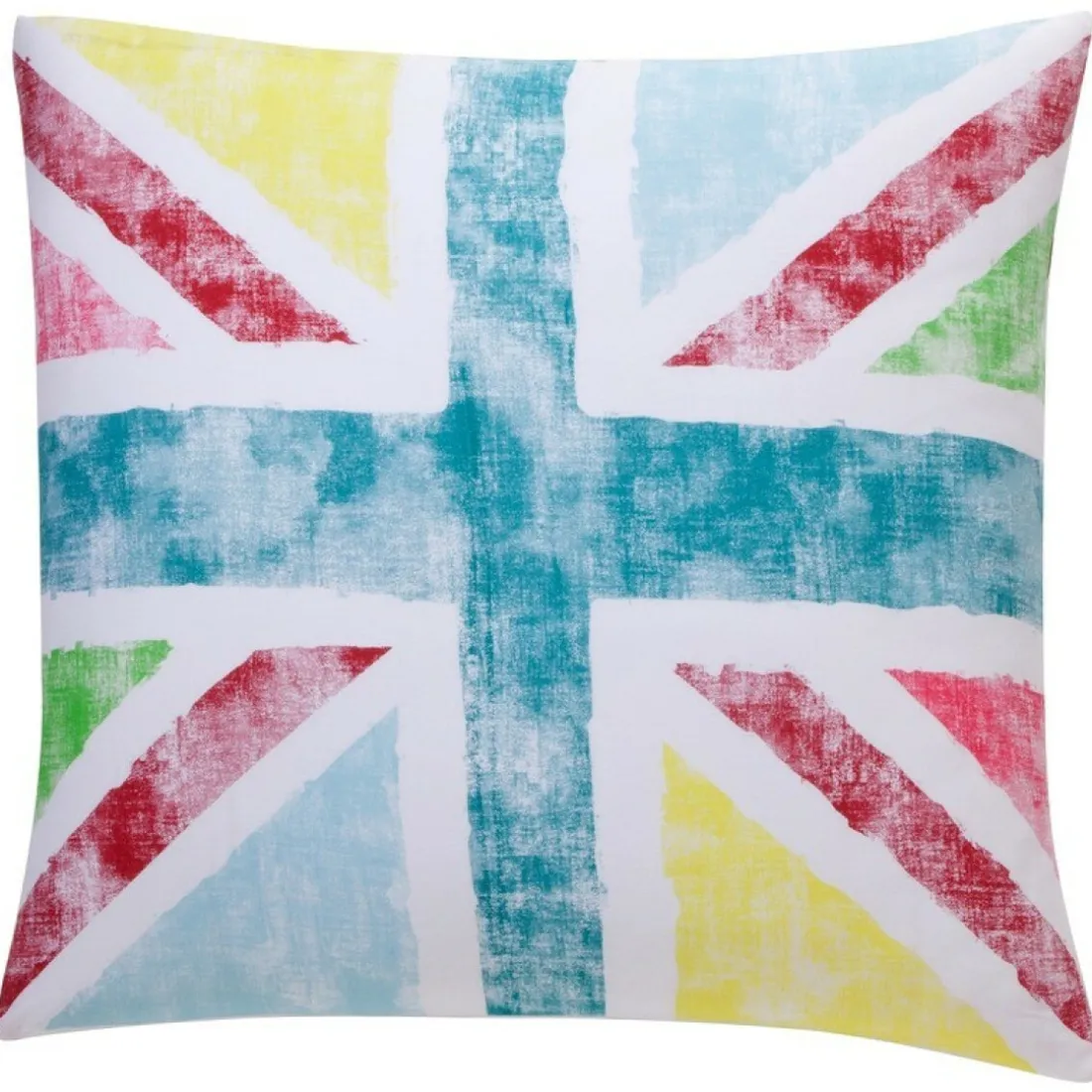 Taie d'oreiller coton OLD FLAG - Multicolore