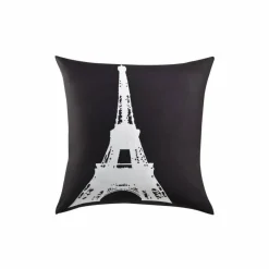 Taie d'oreiller coton STRUCTURE - anthracite
