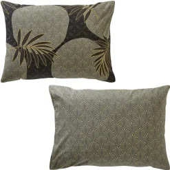 Taie d'oreiller en coton DR. BALTIA gris